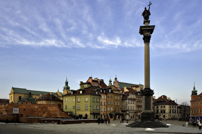 The Castle Square And Old Town