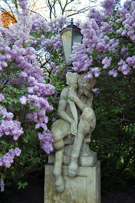 Faun In The Lilacs