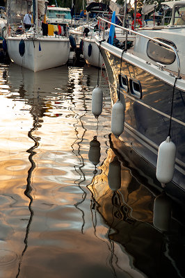 Boats And Reflections