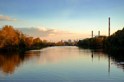 Afternoon Autumn Landscape