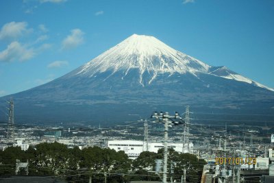 Mt. Fuji from Shinkansen