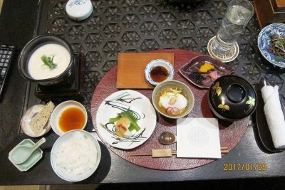 Breakfast in Ryokan