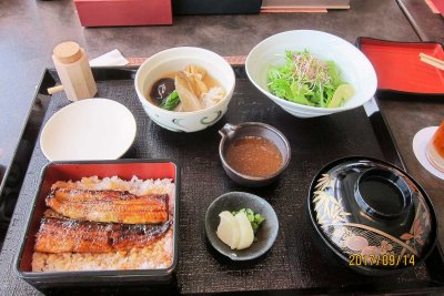 my lunch (unagi/eel)