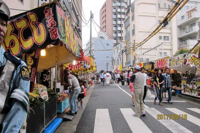 Matsuri in Kagurazaka