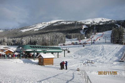 Sunshine ski resort in AB