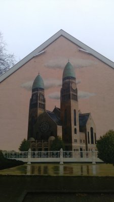 Rotterdam prot gem Konininnekerk gesloopt schildering A. Strasters dank aan Herman Wesselink.jpg