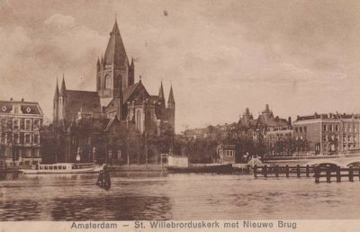 Amsterdam, RK st Willibrorduskerk oude kaart.jpg
