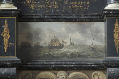 Maassluis, herv gem Groote Kerk visserijbord [011] 2017 4598.jpg