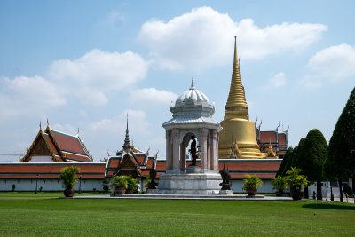 We visited the Grand Palace in Bangkok