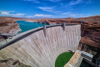 Passed the Glen Canyon Dam on the way