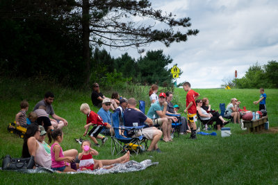 More spectators