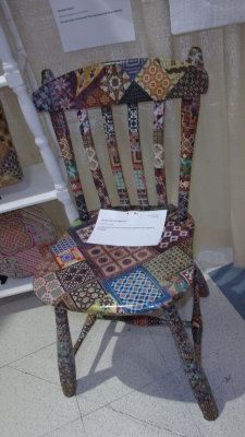 Decoupage Quilted Chair 100_0075
