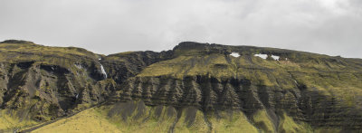 Cliffs on Kjsarskarsvegur Hwy 48 North of rufoss