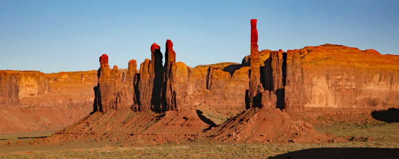 The Tall Totem Poll was Climbed by Clint Eastwood in the Eiger Sanction Movie