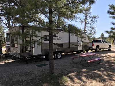 Camping at Ruby's Campground