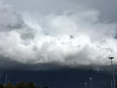  Weather over Tesco car park.