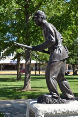 Memorial to 1st Kansas in Butler, MO