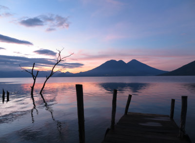 Sunset on Atitlan