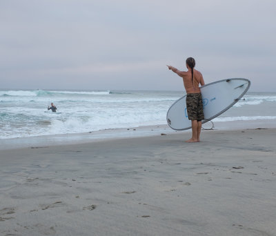 A Surfer Greeting