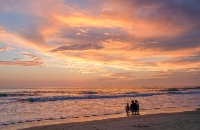 Catchin' a Sunset with Dad