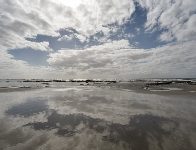 Solitude on a Partly Cloudy Day