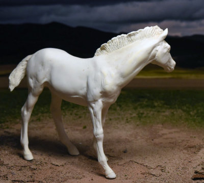 resin standing foal2 by Pam DeMuth.jpg