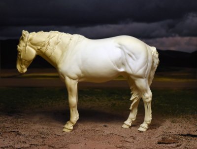 r resin stock horse mustang Sencillo by Jennifer Irwin Scott