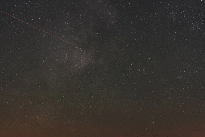 Scutum Star Cloud sets from western Arizona - 40 minutes