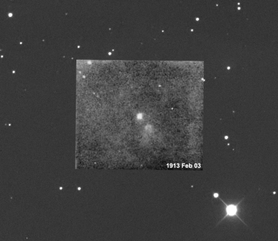 Hind's Variable Nebula - 105 years