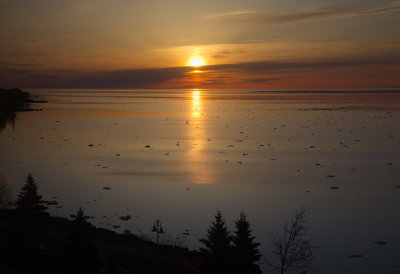 Sunrise Over Lake Superior