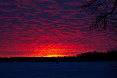 Sunset New Years Day 2019