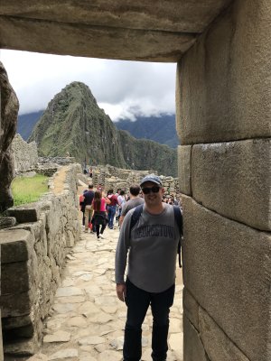 Wayna Picchu in the background