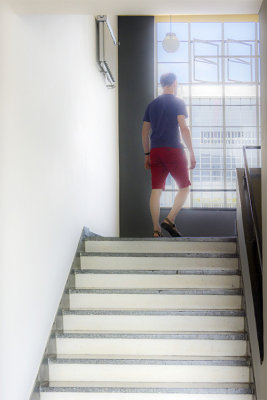 L'escalier du Bauhaus