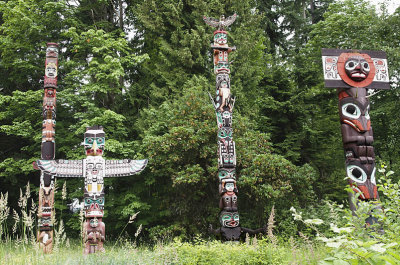 Stanley Park Totems