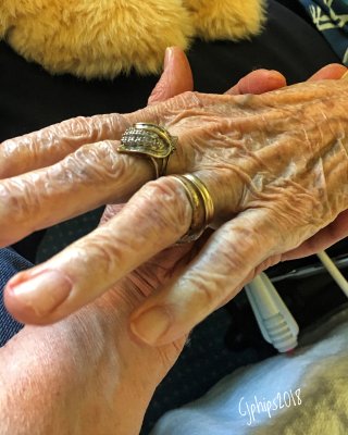 Oh the Stories in a 90 Year Old Hand