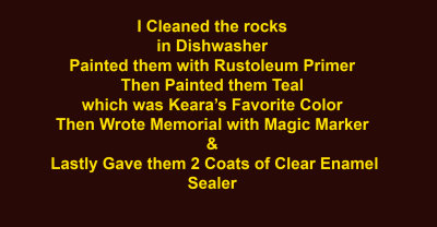 Cleaned Rocks Etc