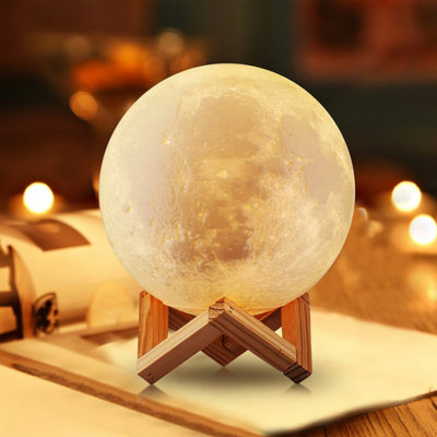 Moon Lamp Night Light Warm and White Touch Sensor Control Adjustable Brightness $9.jpg