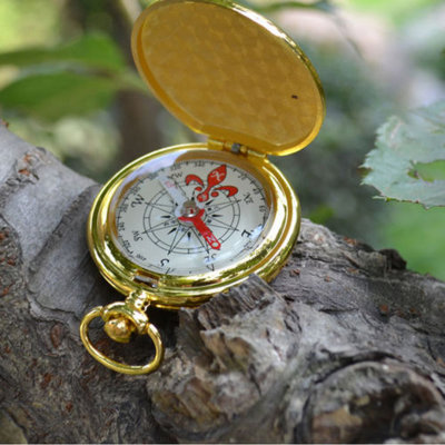 Portable Compass Hiking Camping Accessories Classic Pocket Watch Style $6.jpg