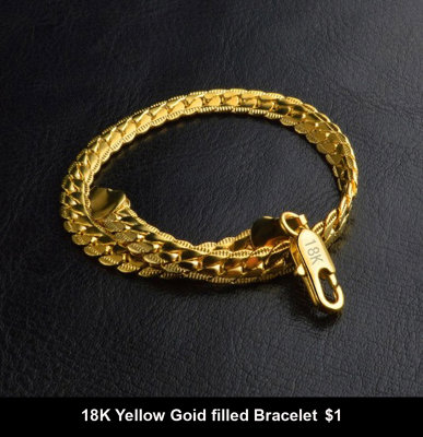 18K Yellow Goid filled Bracelet $1.jpg