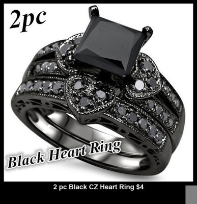 2 pc Black CZ Heart Ring $4.jpg