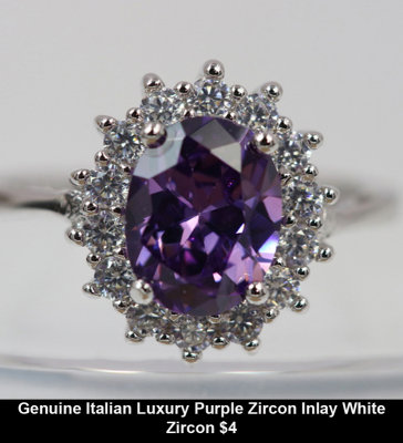 Genuine Italian Luxury Purple Zircon Inlay White Zircon $4.jpg