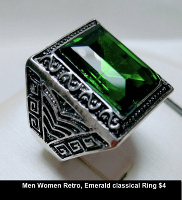 Men Women Retro, Emerald classical Ring $4.jpg
