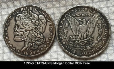 1893-S ETATS-UNIS Morgan Dollar COIN Free.jpg