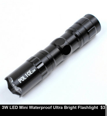 3W LED Mini Waterproof Ultra Bright Flashlight  $3.jpg