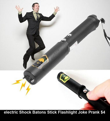 electric Shock Batons Stick Flashlight Joke Prank $4.jpg