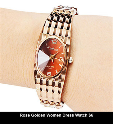 9x Rose Golden Women Dress Watch $6.jpg