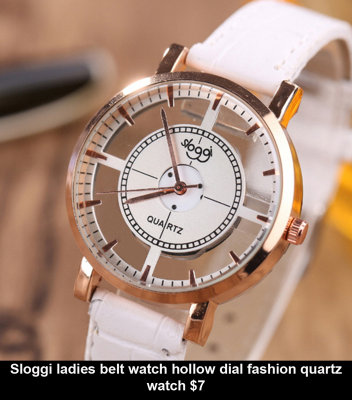 Sloggi ladies belt watch hollow dial fashion quartz watch $7.jpg