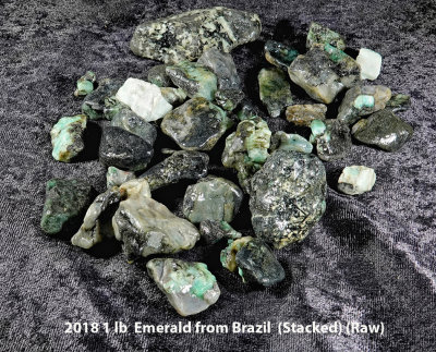 2018 1 lb Emerald from Brazil RX407109 (Stacked) (Raw) (Labeled).jpg