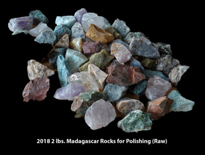 2018 3 lbs Rocks for Polishing Madagascar Stone Mix for Tumbling (Raw) (Labeled).jpg