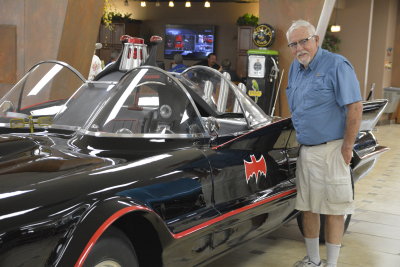 _Jim with Bat Man Car